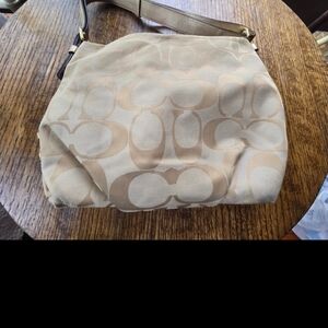 Coach Tan Shoulder Bag